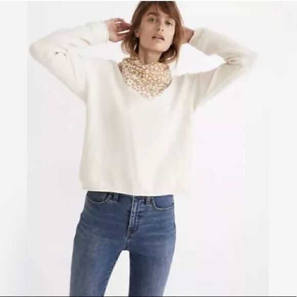 Madewell Women's Seagrove Pullover Sweater •sold Out Online• Size XL - Picture 2 of 11